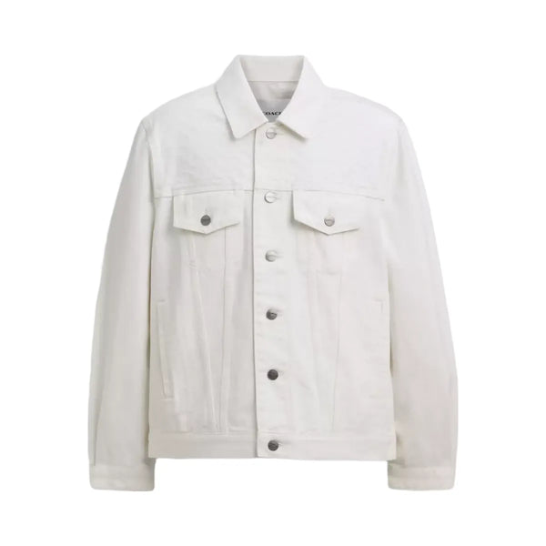Coach Trucker Jacket in White