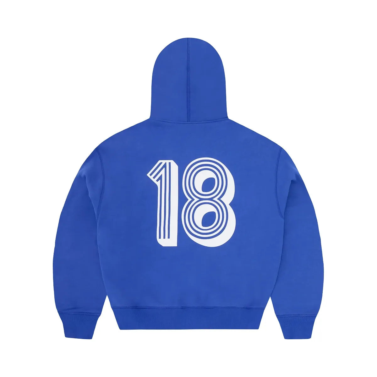 Corteiz Ghini Zip Hoodie Royal Blue
