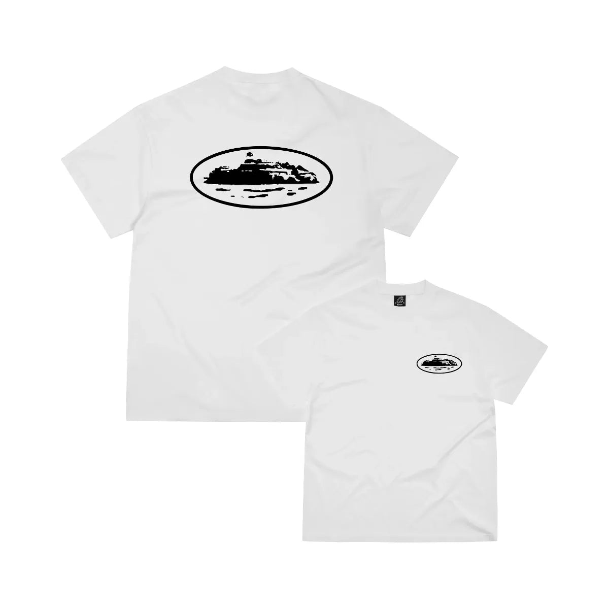 Corteiz Og Island Tee White