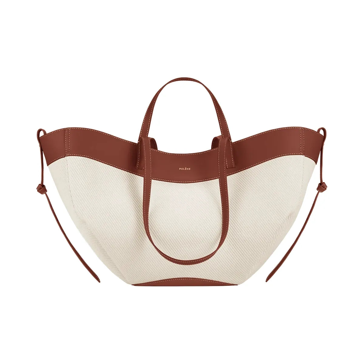 Polène Cyme 'Cognac Canvas'