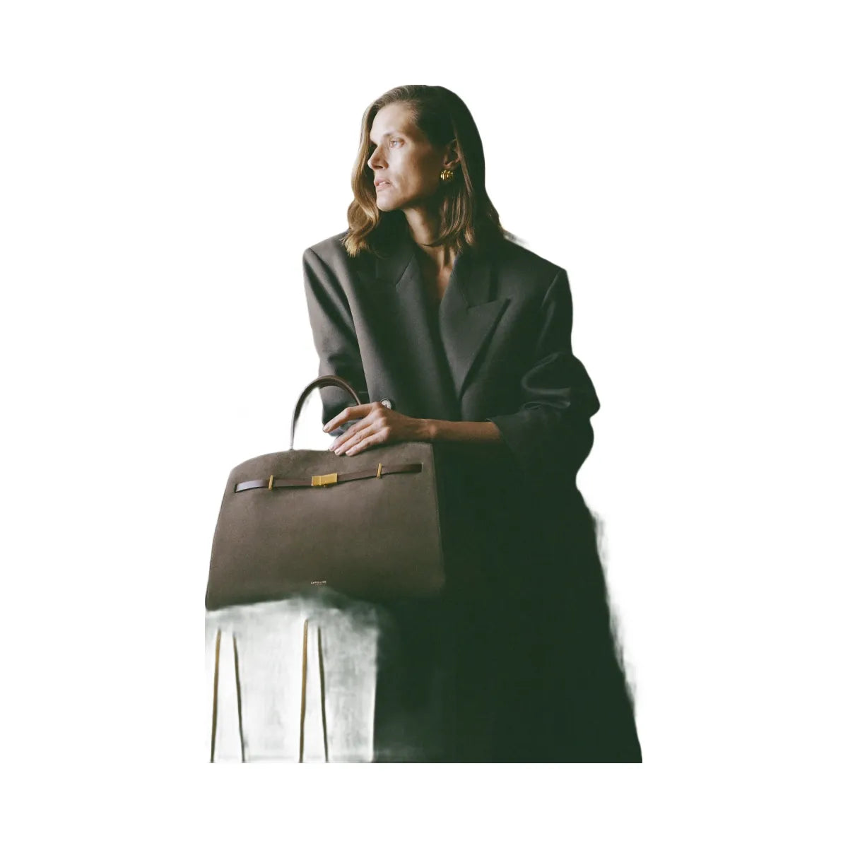 DeMellier The Hudson deep olive suede & deep olive smooth