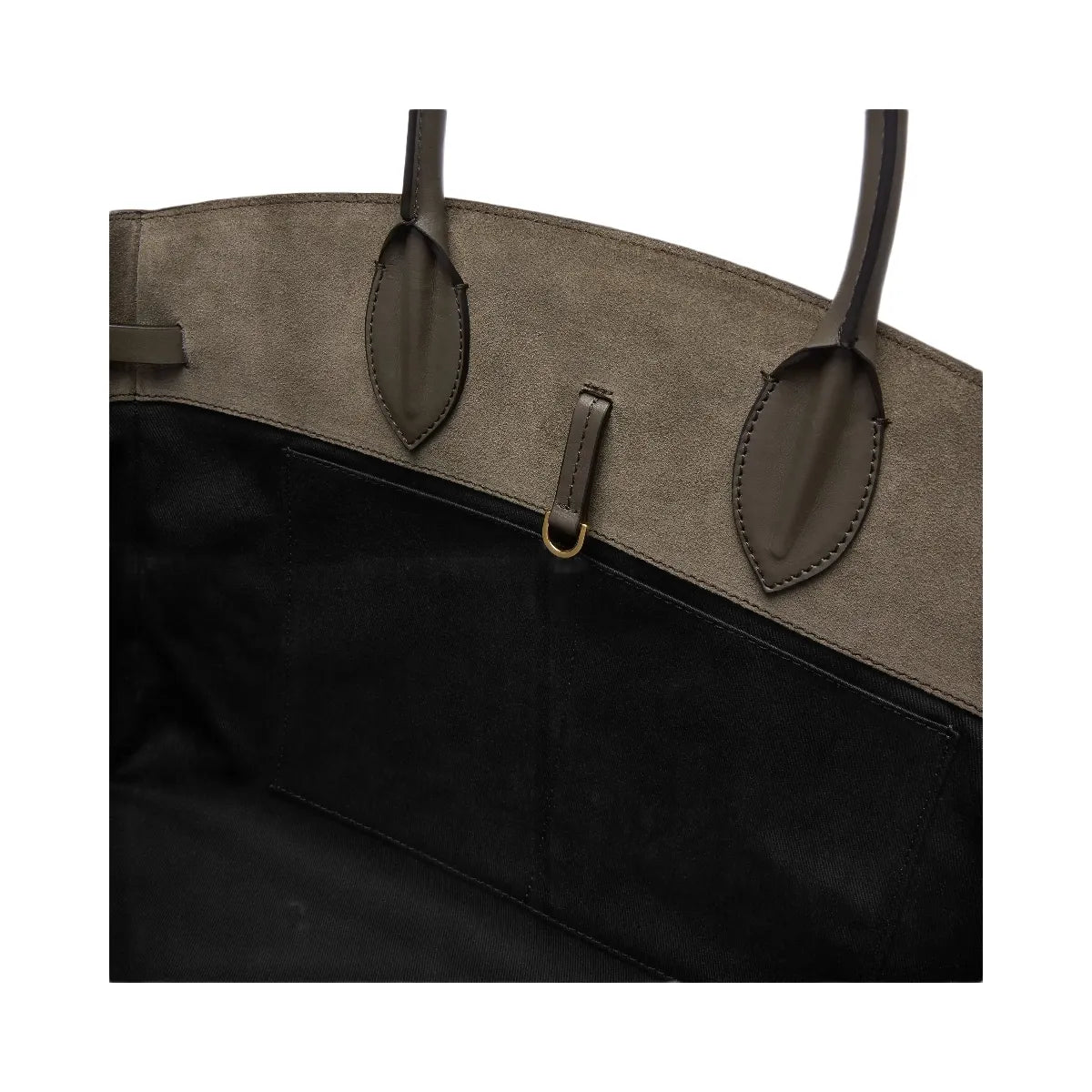 DeMellier The Hudson deep olive suede & deep olive smooth