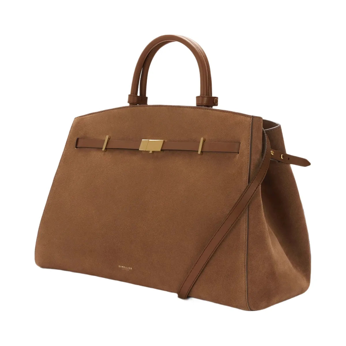 DeMellier The Hudson deep tan suede & tan smooth