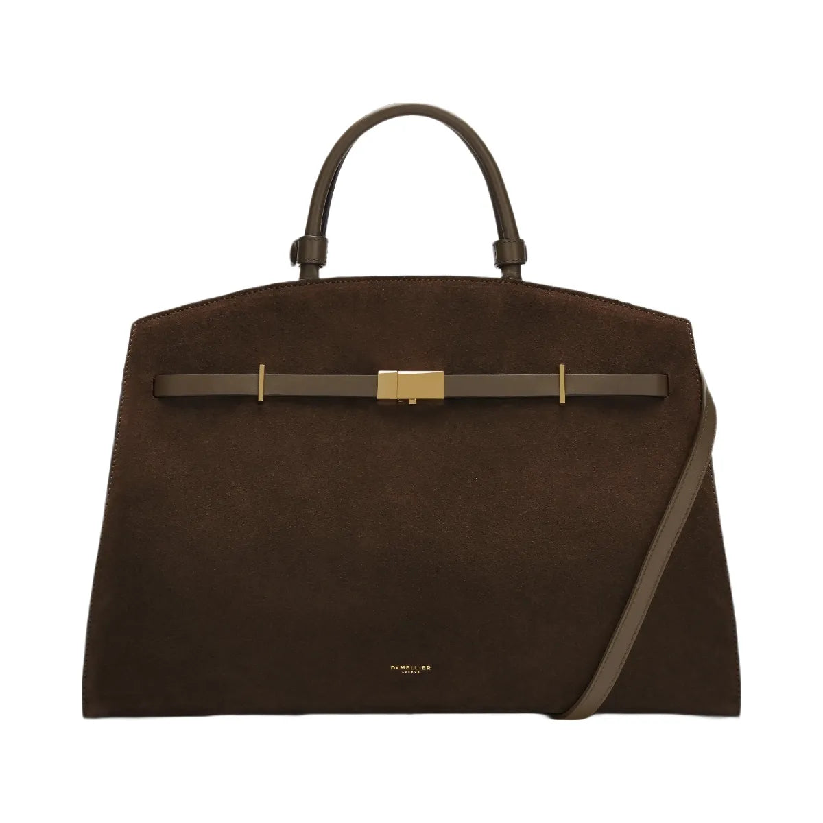 DeMellier The Hudson mocha suede & mocha smooth