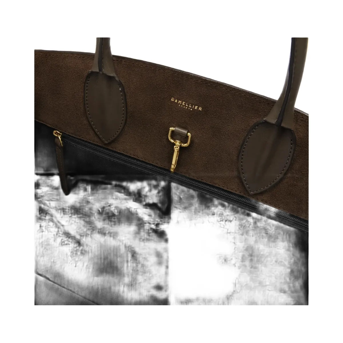 DeMellier The Hudson mocha suede & mocha smooth
