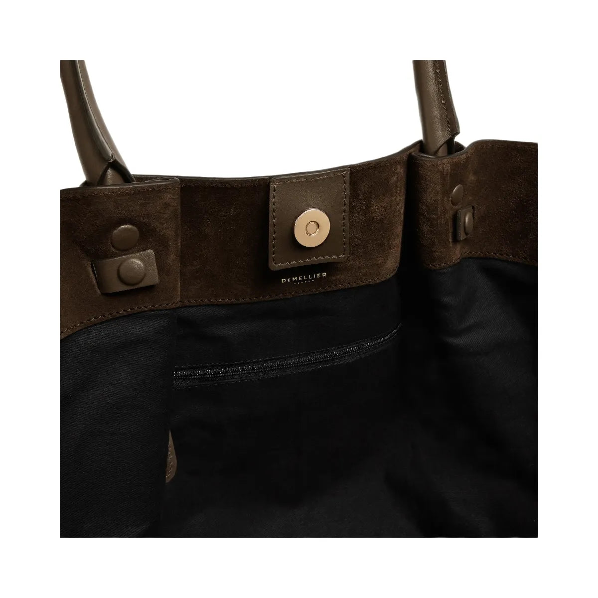 DeMellier The New York mocha suede & mocha smooth