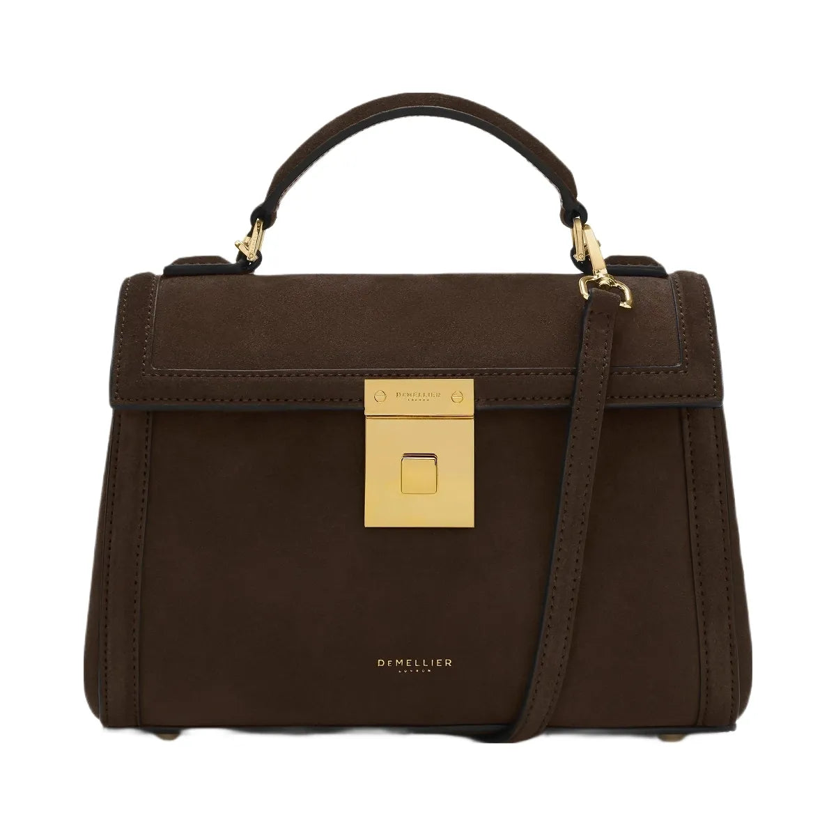 DeMellier The Paris mocha suede