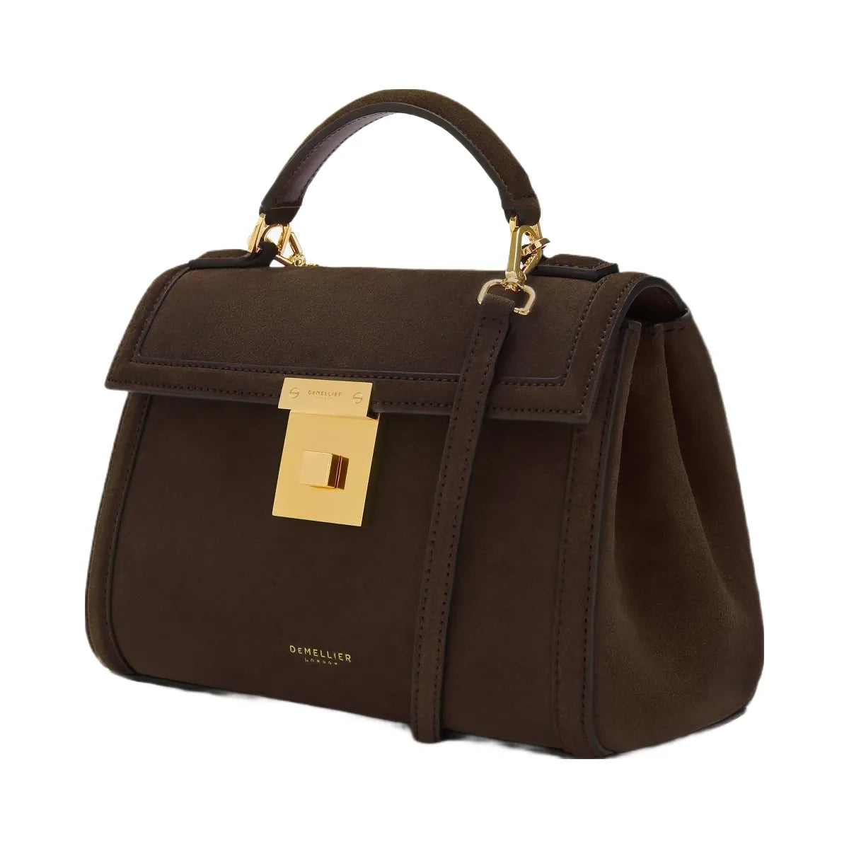 DeMellier The Paris mocha suede