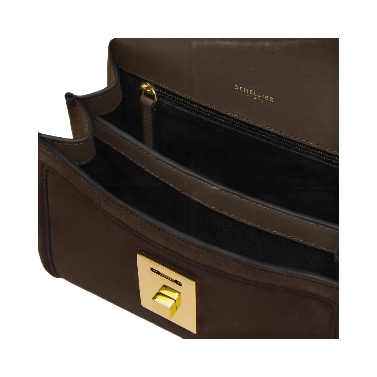DeMellier The Paris mocha suede