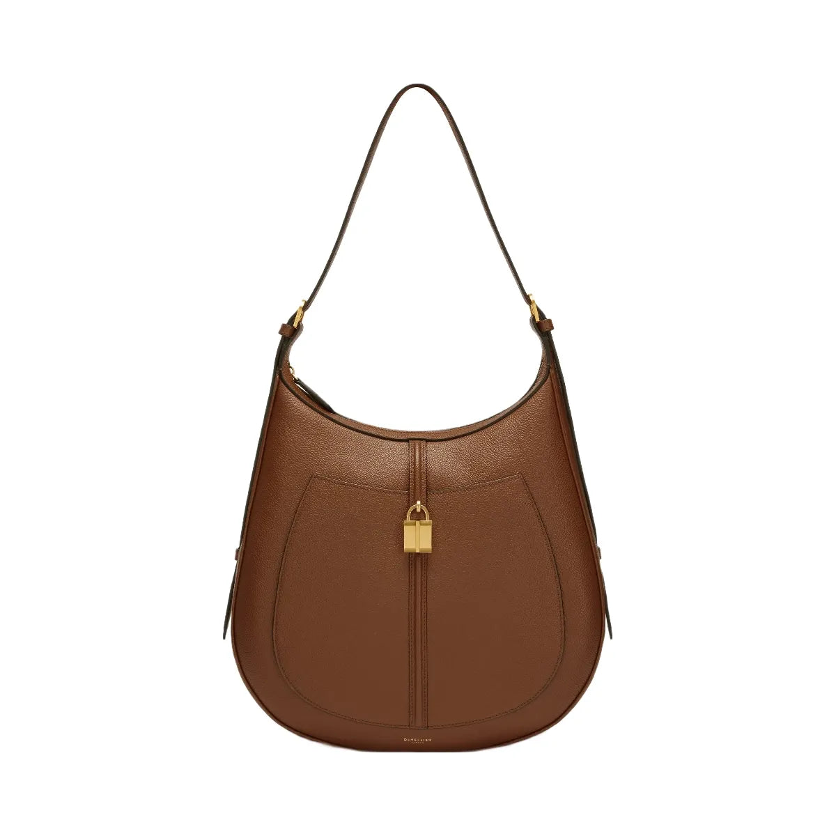 DeMellier The Siena Hobo tan small grain