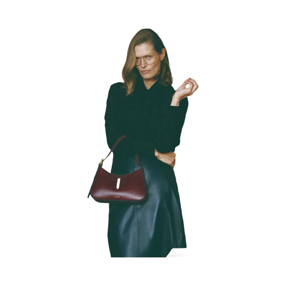 DeMellier The Tokyo burgundy smooth