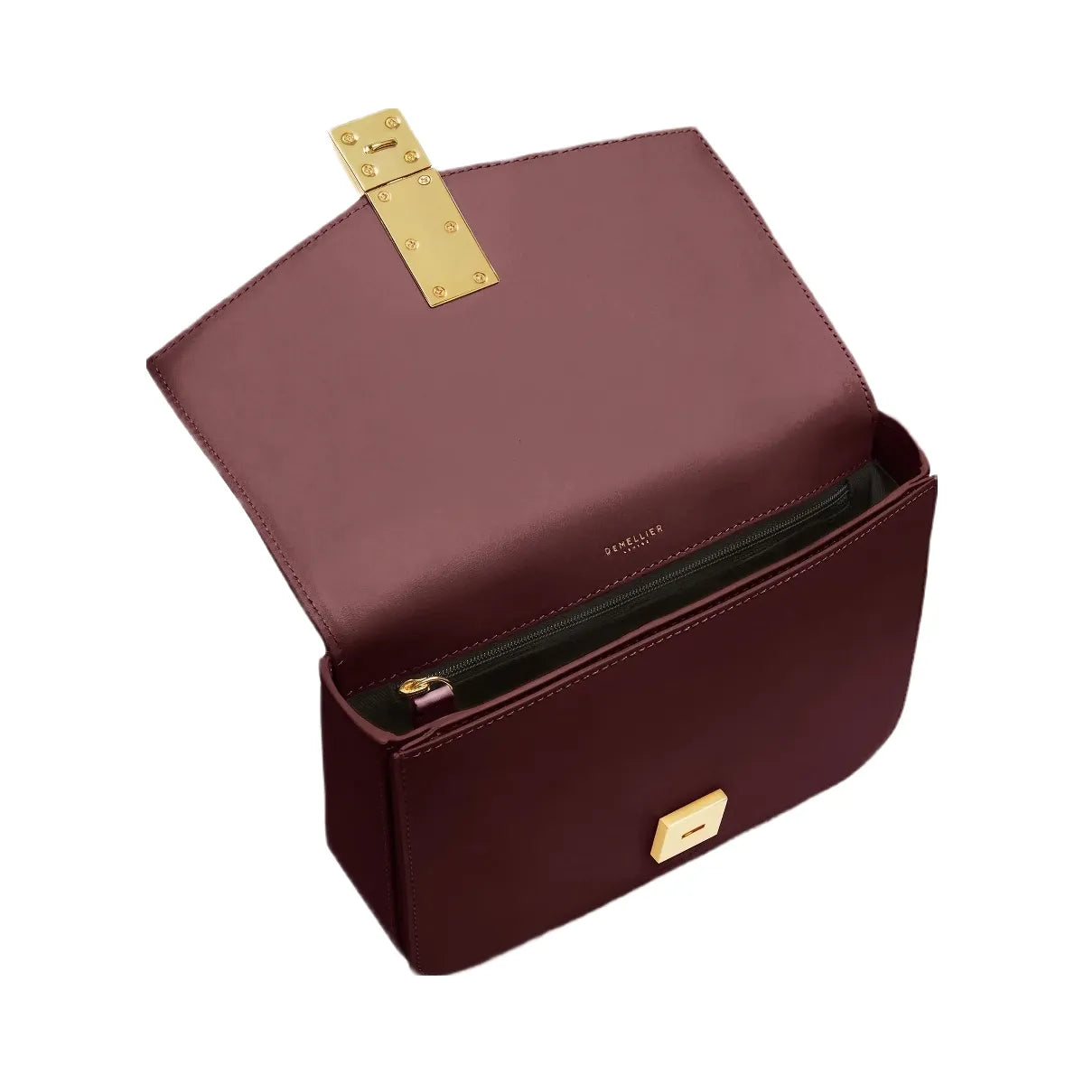 DeMellier The Vancouver burgundy smooth