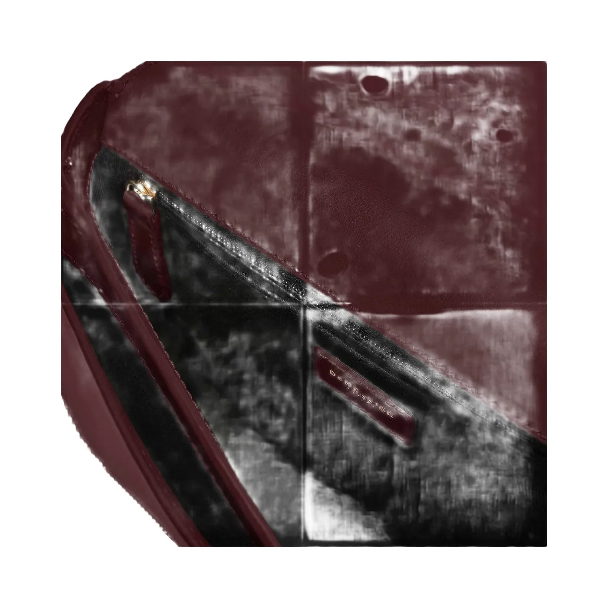 DeMellier The Vancouver burgundy smooth
