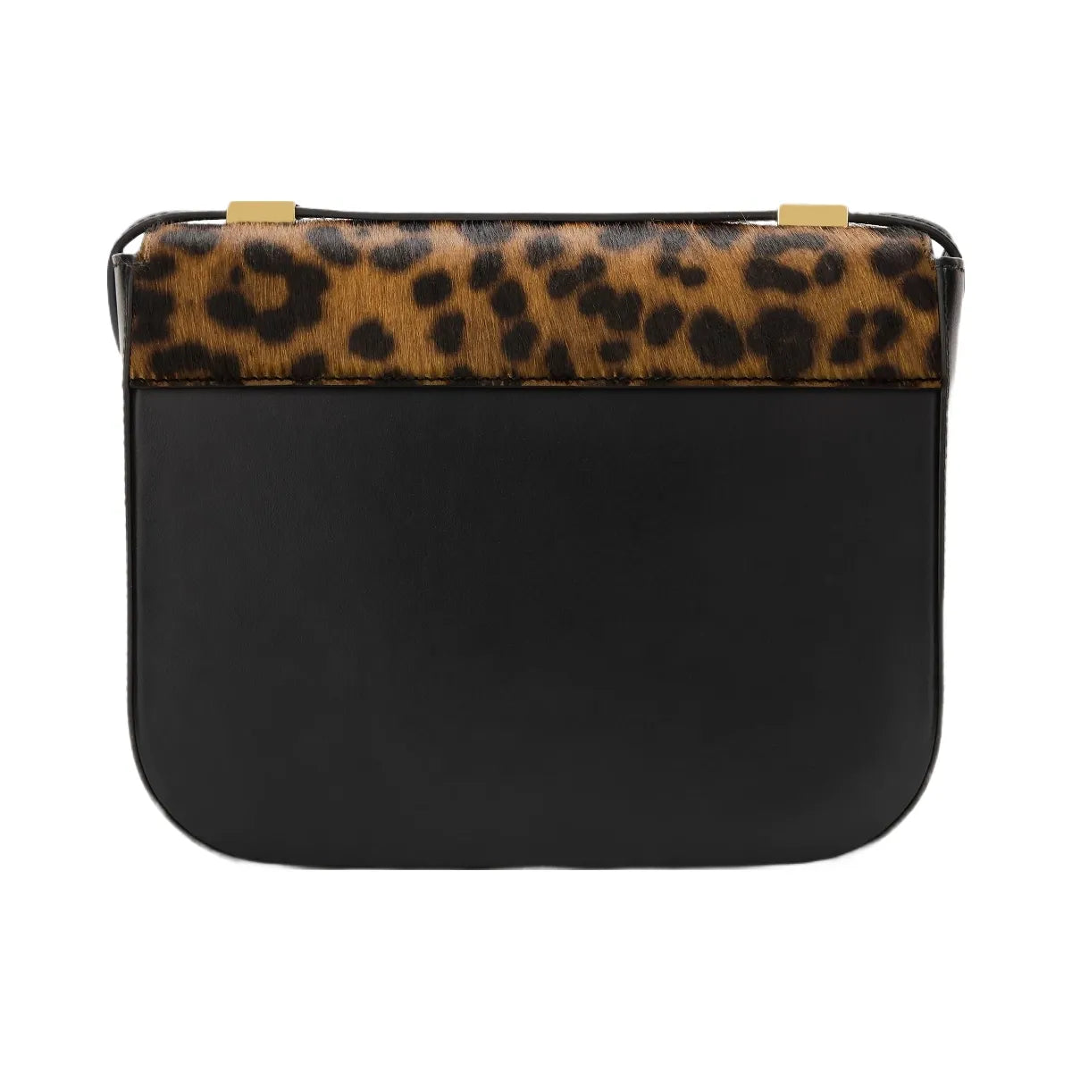 DeMellier The Vancouver leopard-effect calf hair & black smooth
