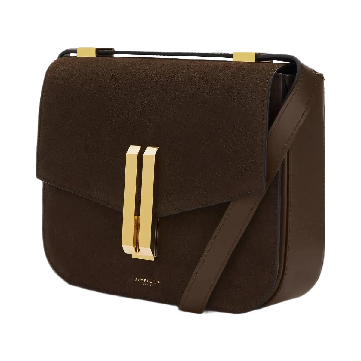 DeMellier The Vancouver mocha suede & mocha smooth