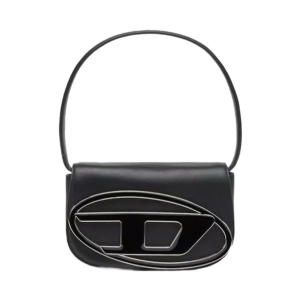 Diesel 1Dr Shoulder Bag Nappa Leather Black
