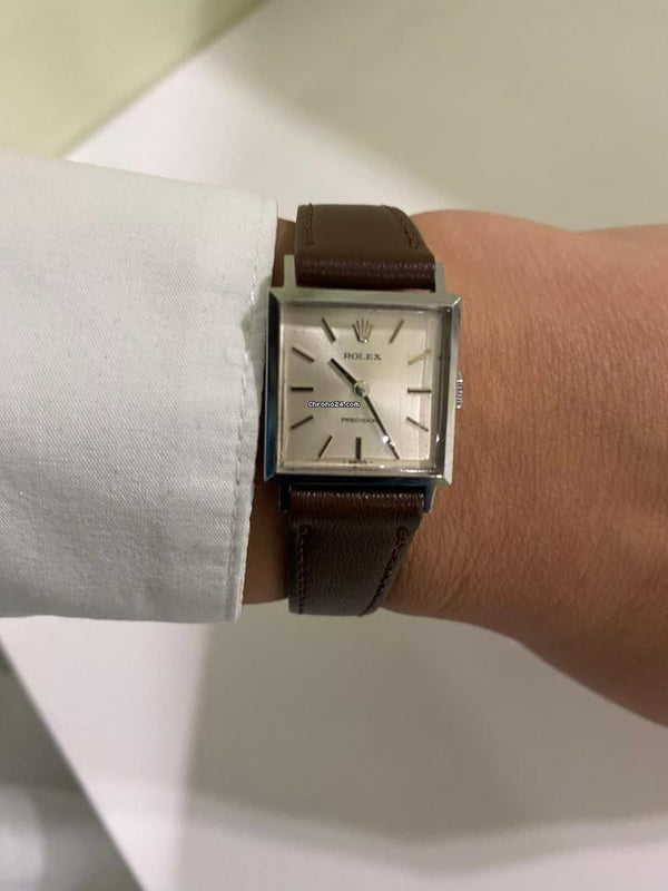 Rolex Rolex | Precision | 2611 | Steel | 20 mm | Leather | Silver | Manual winding