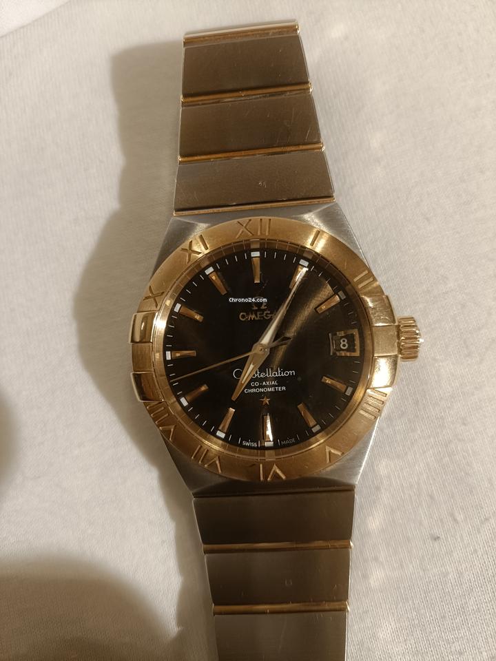 Omega Omega Constellation Men Gold Steel