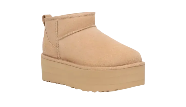 Uggs Classic Ultra Mini Platform Driftwood/White Pepper