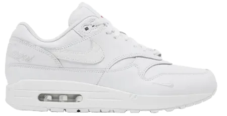 Supreme x Air Max 1 '87 SP 'Triple White'