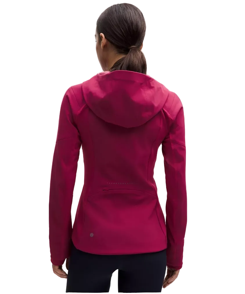 Lululemon Cross Chill Performance Jacket Magenta Smoke