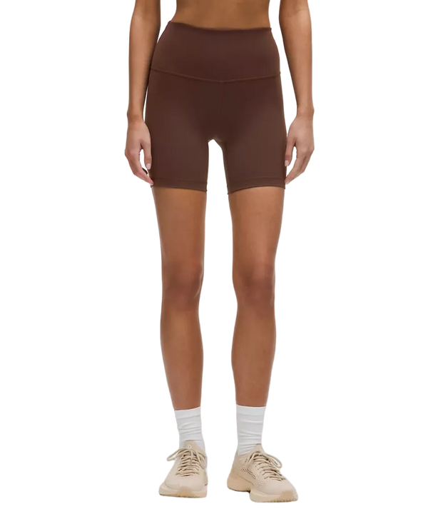 Lululemon Wunder Train High-Rise Short 6" Lava Cake