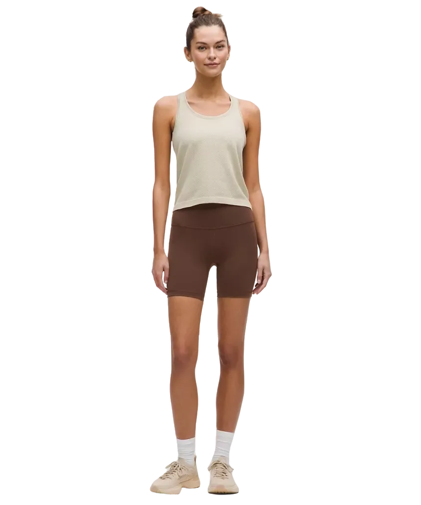 Lululemon Wunder Train High-Rise Short 6" Lava Cake
