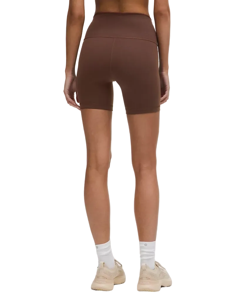 Lululemon Wunder Train High-Rise Short 6" Lava Cake