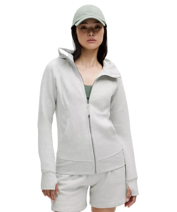Lululemon Scuba Full-Zip Hoodie Heathered Core Ultra Light Grey