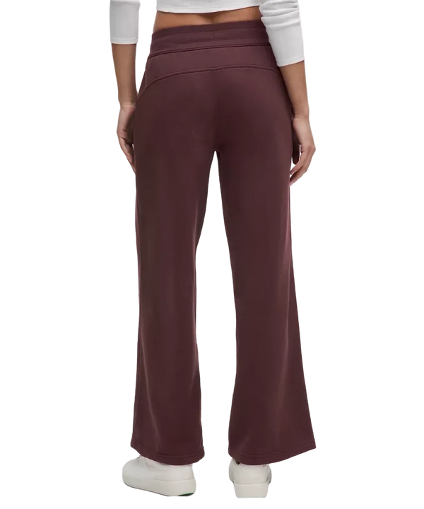 Lululemon Scuba Mid-Rise Wide-Leg Pant Goodnight Plum