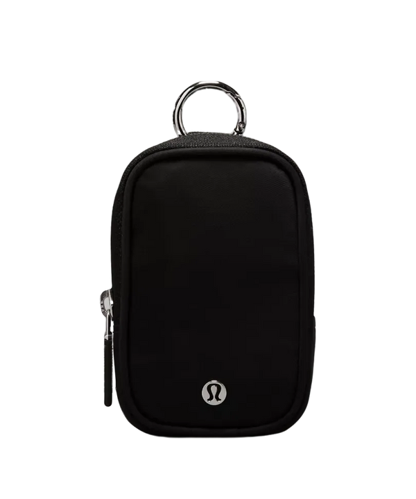 Lululemon Clippable Nano Pouch Black