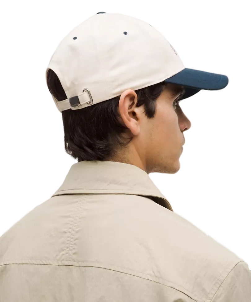 Lululemon Classic Ball Cap Structured Light Ivory/True Navy