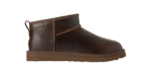 Uggs Men's Classic Ultra Mini LTHR Regen Ironwood