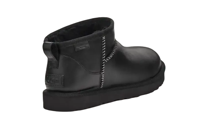 Uggs Men's Classic Ultra Mini LTHR Regen Black