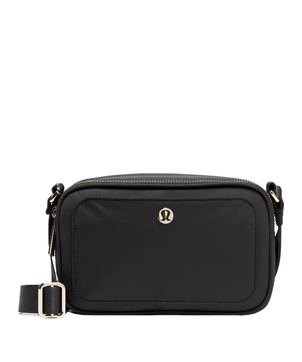Lululemon Crossbody Camera Bag 2L Black/Gold