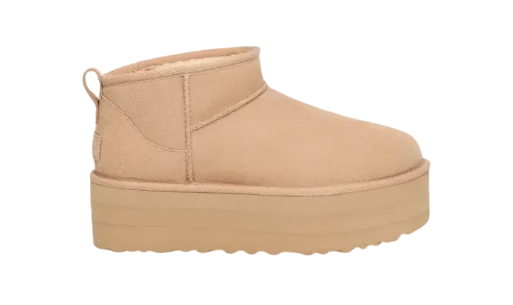 Uggs Classic Ultra Mini Platform Driftwood/White Pepper