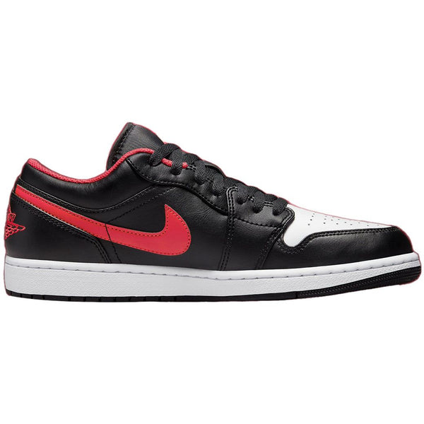 Air Jordan 1 Low "Black Fire Red White / White Toe"