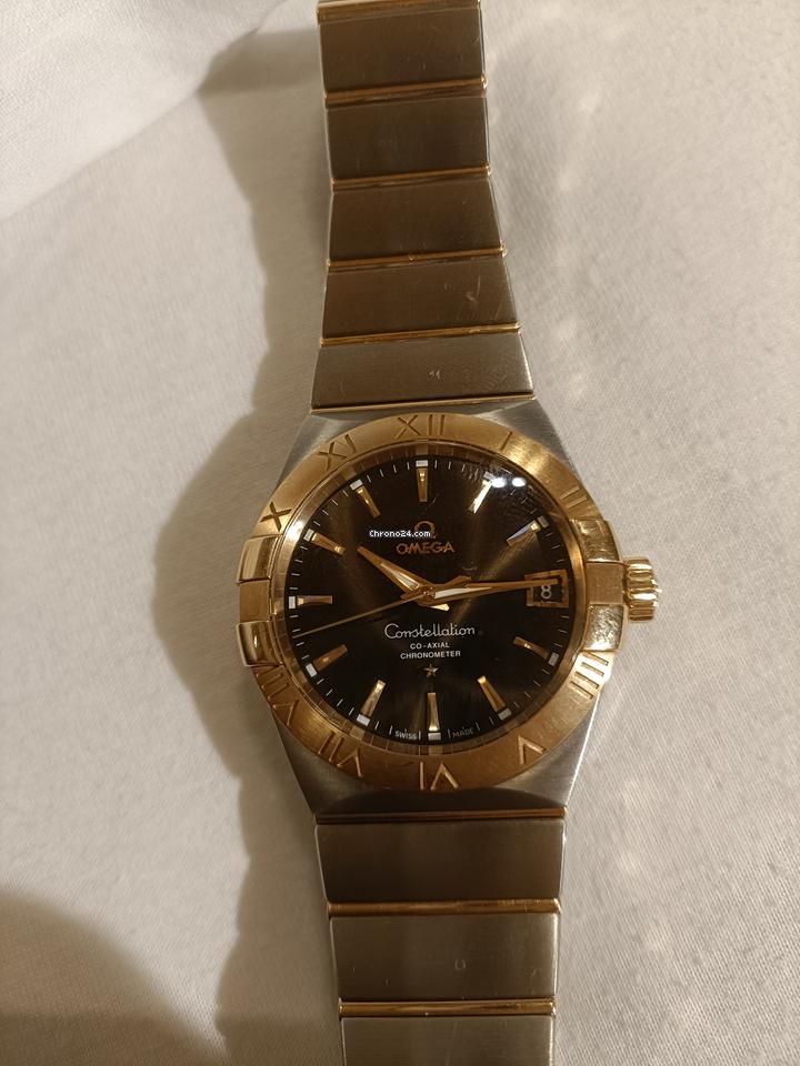 Omega Omega Constellation Men Gold Steel