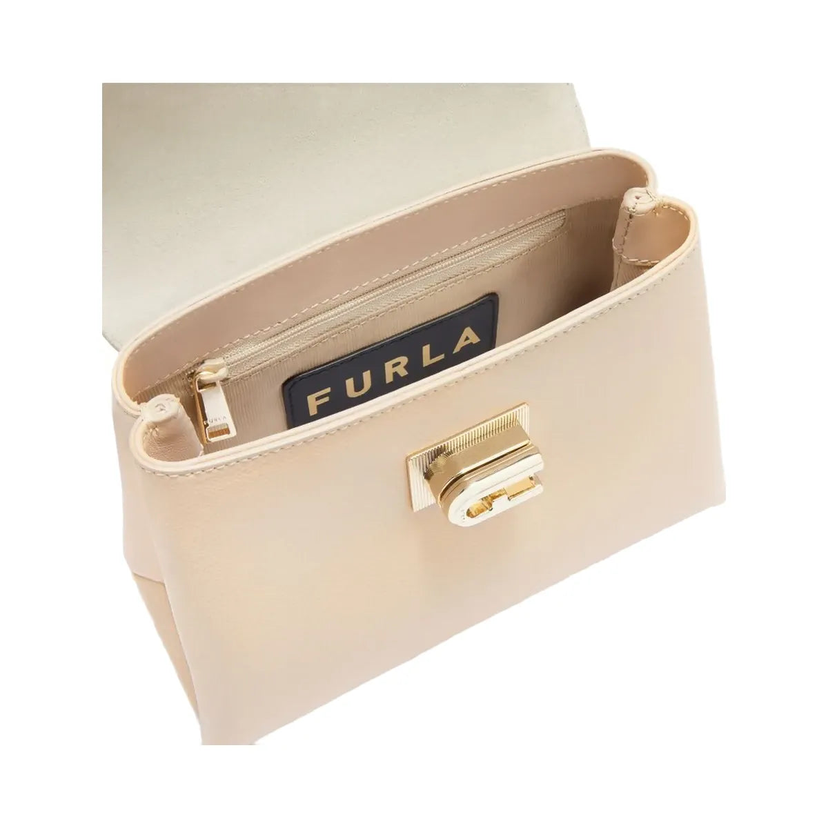 Furla Sfera Senape+Vaniglia Int.