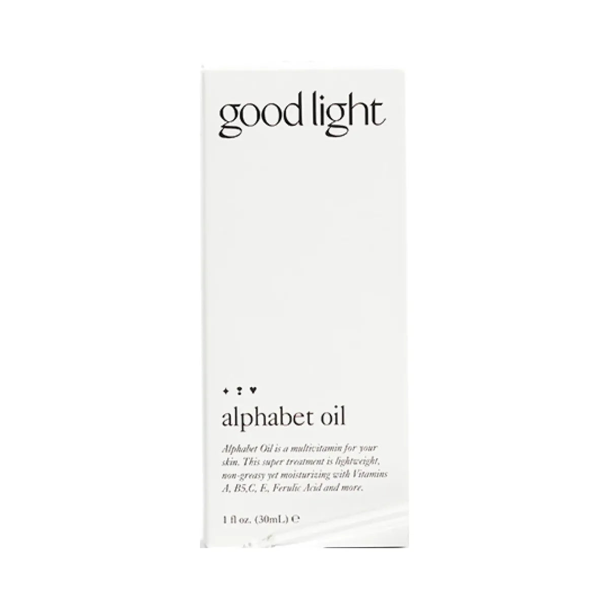 good light Alphabet Oil