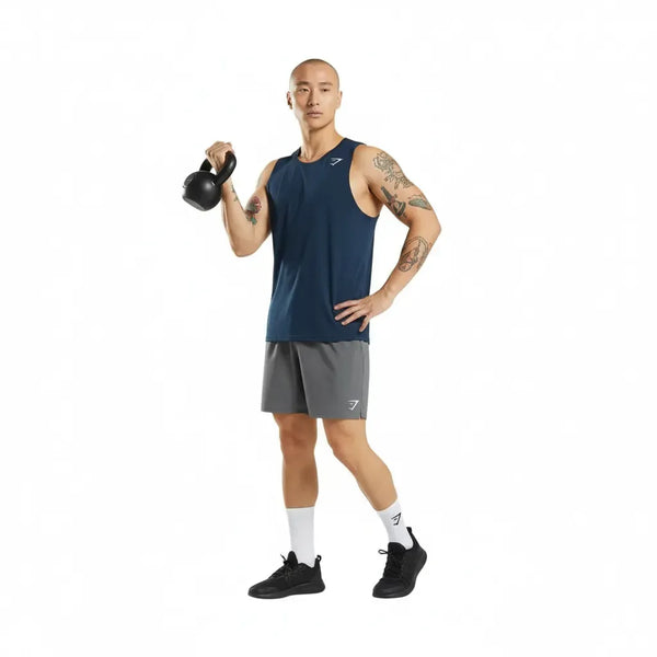 Gymshark Arrival Tank - Navy