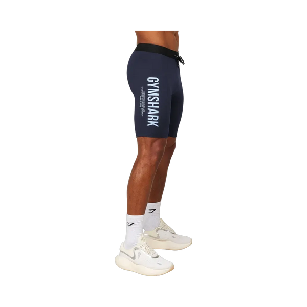 Gymshark Conditioning Club Half Tight - Heavy Blue/Tranquil Blue