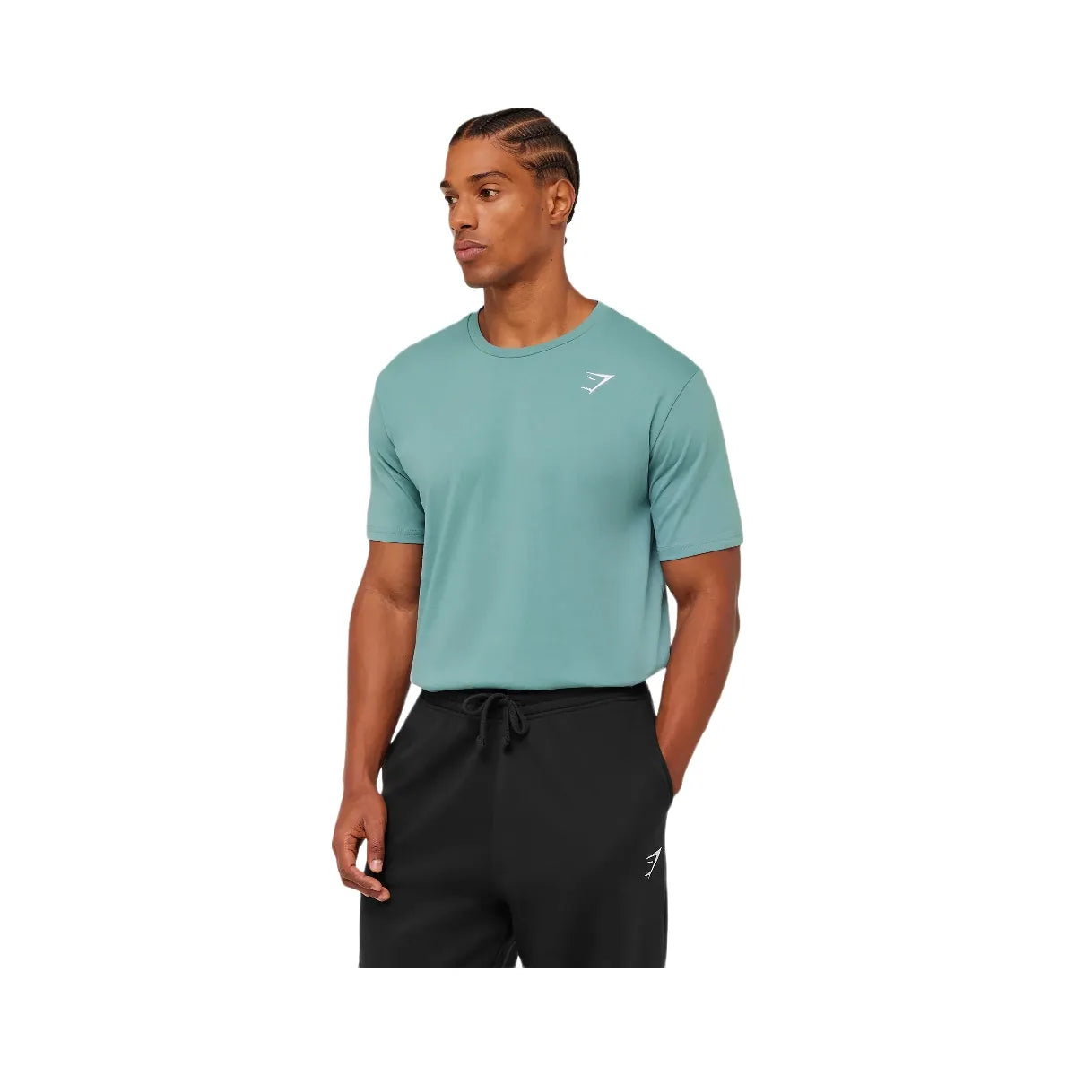 Gymshark Crest T-Shirt "GS Storm Blue"