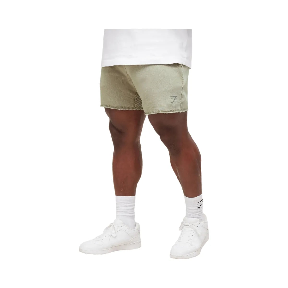 Gymshark Heritage 5" Shorts "Stone Grey"