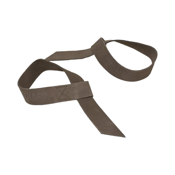 Gymshark Leather Lifting Straps "Spiced Brown"