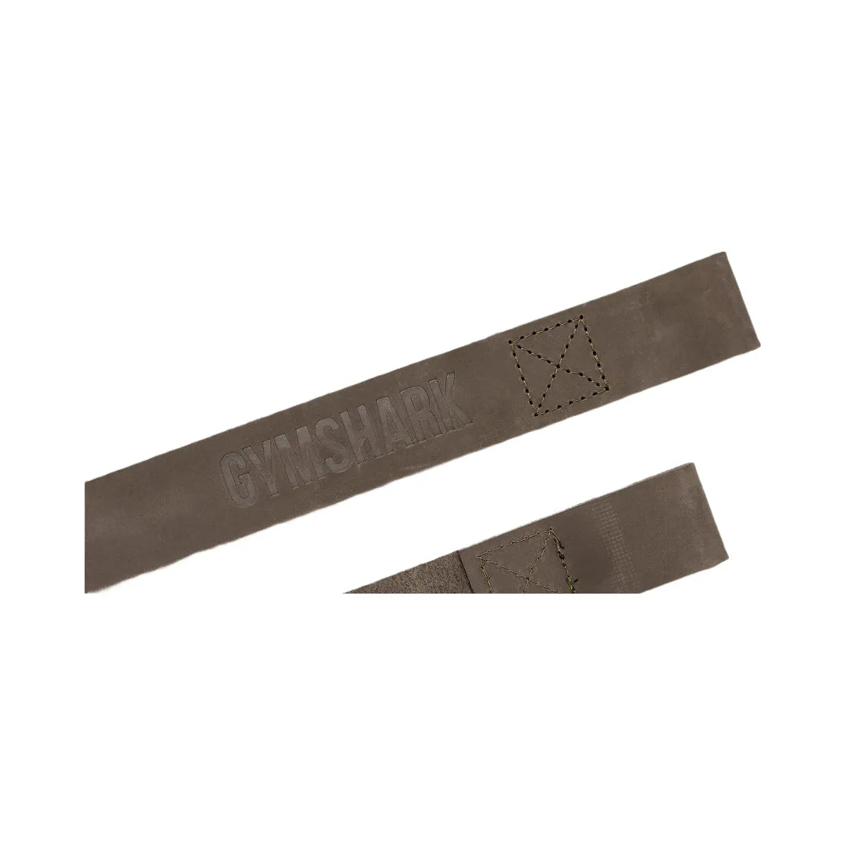 Gymshark Leather Lifting Straps "Spiced Brown"