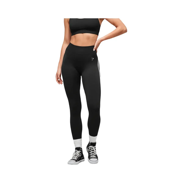 Gymshark Lift Varsity Seamless Leggings Black