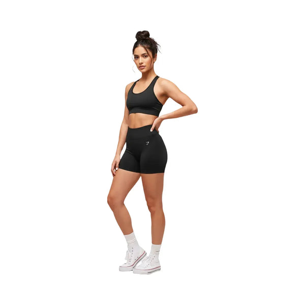 Gymshark Lift Varsity Seamless Short Black