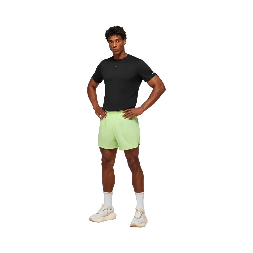 Gymshark Running 5" Shorts - Pace Green