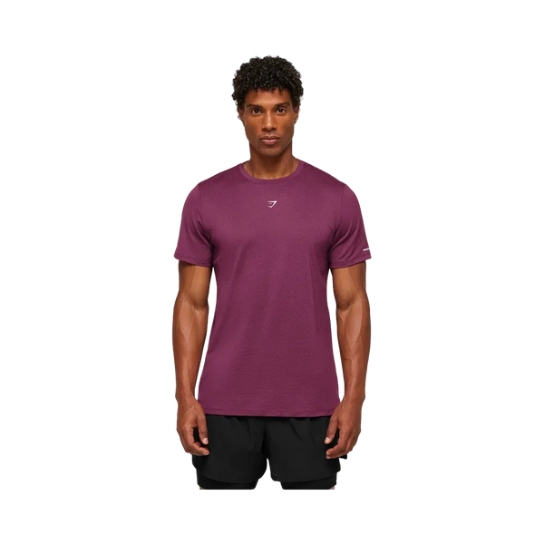Gymshark Running T-Shirt - Strength Pink